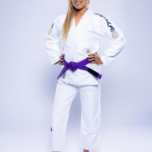 Kimono JJB Fuji Sports | Blanc Navy | SEKAI 3.0