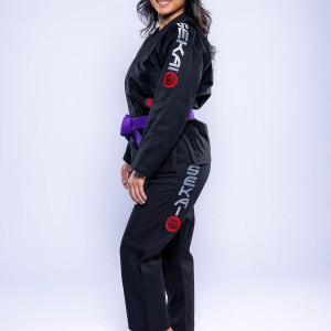 Kimono JJB Fuji Sports | Noir Gris | SEKAI 3.0