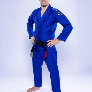 Kimono JJB Fuji Sports | Bleu Blanc | Baseline 2.0