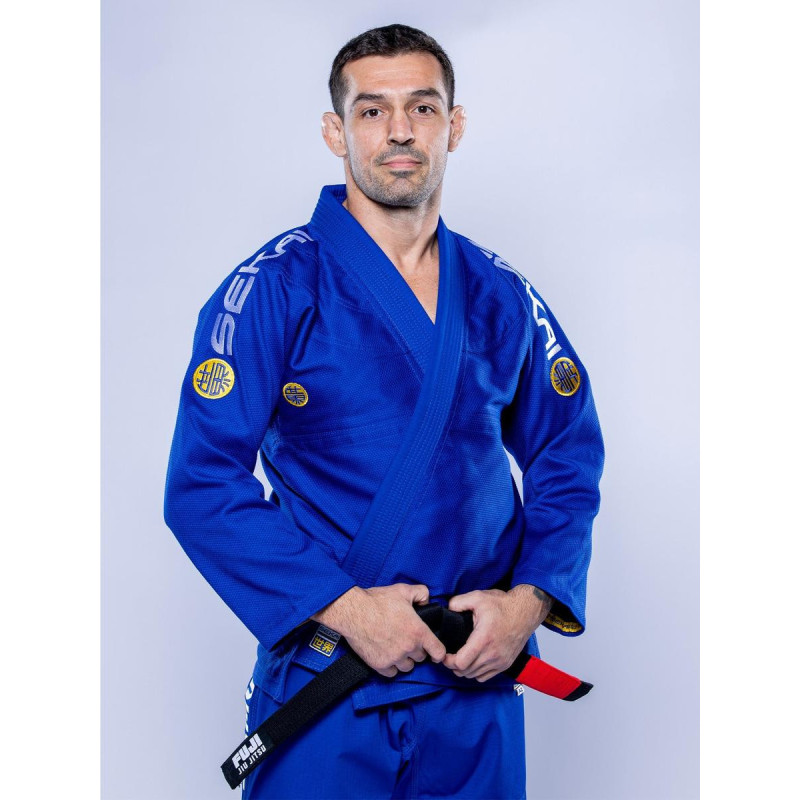 Kimono JJB Fuji Sports | Bleu/Jaune | SEKAI 3.0