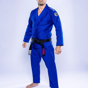 Kimono JJB Fuji Sports | Bleu Blanc | Baseline 2.0