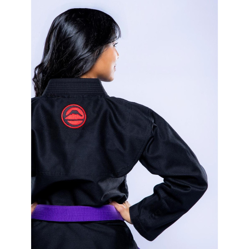 Kimono JJB Fuji Sports | Noir Gris | SEKAI 3.0