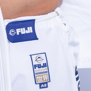 Kimono JJB Fuji Sports | Blanc Navy | SEKAI 3.0