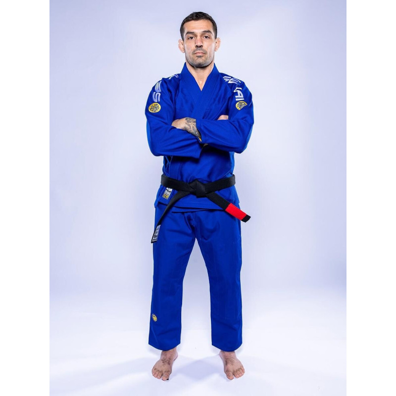 Kimono JJB Fuji Sports | Bleu/Jaune | SEKAI 3.0