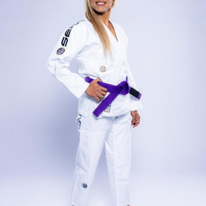 Kimono JJB Fuji Sports | Blanc Navy | SEKAI 3.0