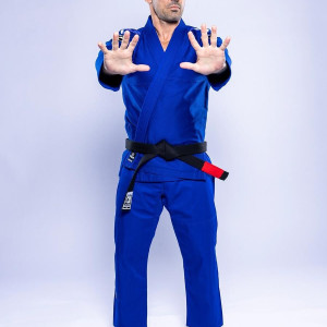 Kimono JJB Fuji Sports | Bleu Blanc | Baseline 2.0