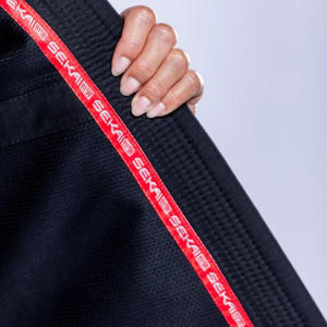 Kimono JJB Fuji Sports | Noir Gris | SEKAI 3.0