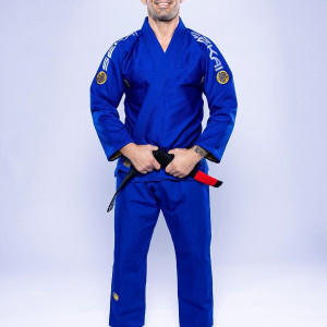 Kimono JJB Fuji Sports | Bleu/Jaune | SEKAI 3.0