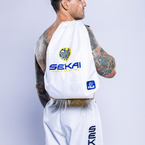 Kimono JJB Fuji Sports | Blanc Navy | SEKAI 3.0