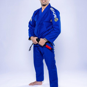 Kimono JJB Fuji Sports | Bleu/Jaune | SEKAI 3.0