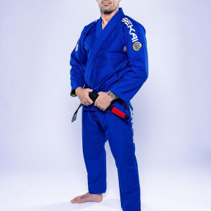 Kimono JJB Fuji Sports | Bleu/Jaune | SEKAI 3.0