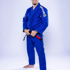 Kimono JJB Fuji Sports | Bleu/Jaune | SEKAI 3.0