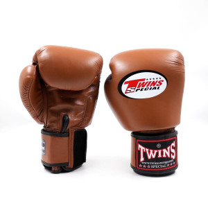 Gants de Boxe TWINS | Marron | BGVL-3