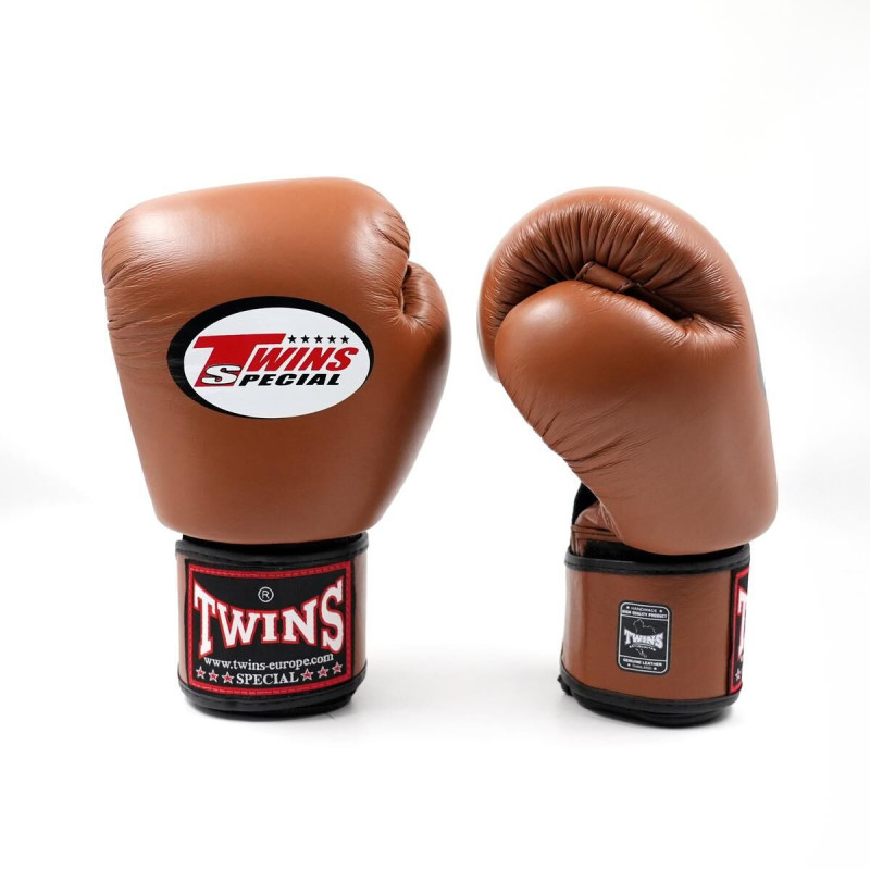 Gants de Boxe TWINS | Marron | BGVL-3