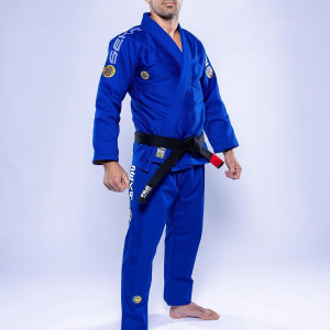 Kimono JJB Fuji Sports | Bleu/Jaune | SEKAI 3.0