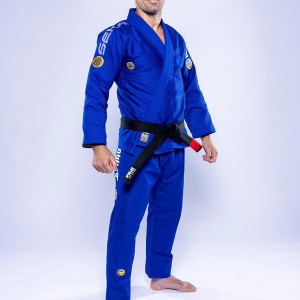 Kimono JJB Fuji Sports | Bleu/Jaune | SEKAI 3.0