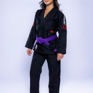 Kimono JJB Fuji Sports | Noir Gris | SEKAI 3.0
