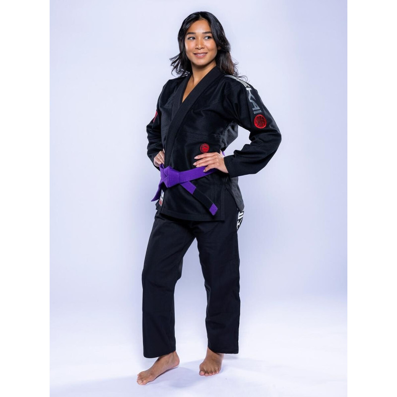 Kimono JJB Fuji Sports | Noir Gris | SEKAI 3.0