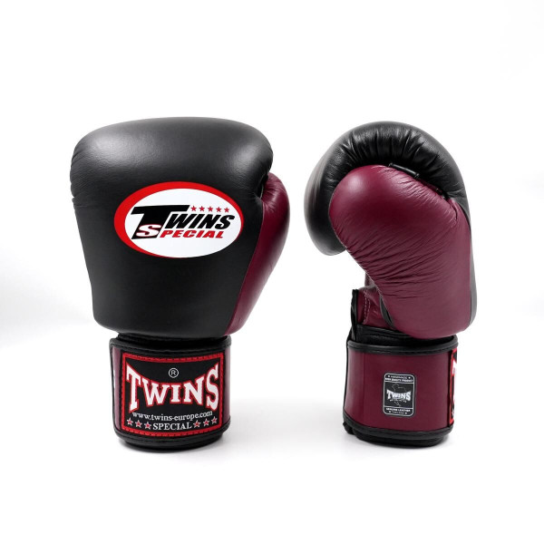 Gants de Boxe TWINS | Marron et Noir | BGVL-3