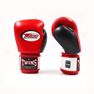 Gants de Boxe TWINS | Rouge/Blanc | Special Air-Flow