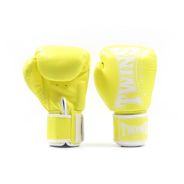 Gants de Boxe TWINS | Citron | BGVL4 Collection Pastel