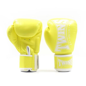 Gants de Boxe TWINS | Citron | BGVL4 Collection Pastel