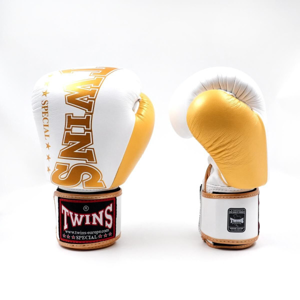 Gants de Boxe TWINS | Blanc | BGVL-8