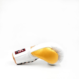 Gants de Boxe TWINS | Blanc | Laced Boxing Gloves