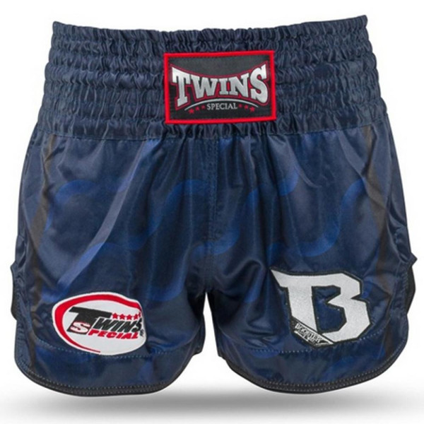 Short Muay Thai TWINS X BOOSTER | Blue | TWINS X BOOSTER