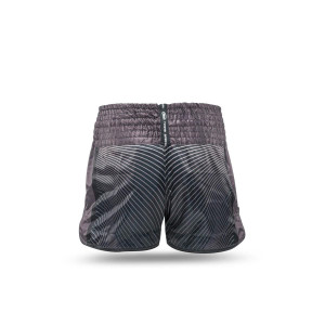 Short Muay Thai TWINS X BOOSTER | Black/Grey | TWINS X BOOSTER SHORTS