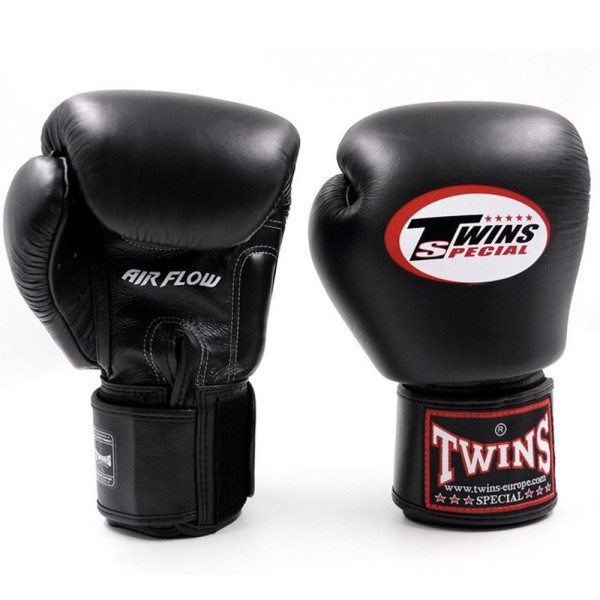 Gants de Boxe TWINS | Noir | BGVL-3 Air-Flow