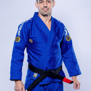 Kimono JJB Fuji Sports | Bleu/Jaune | SEKAI 3.0