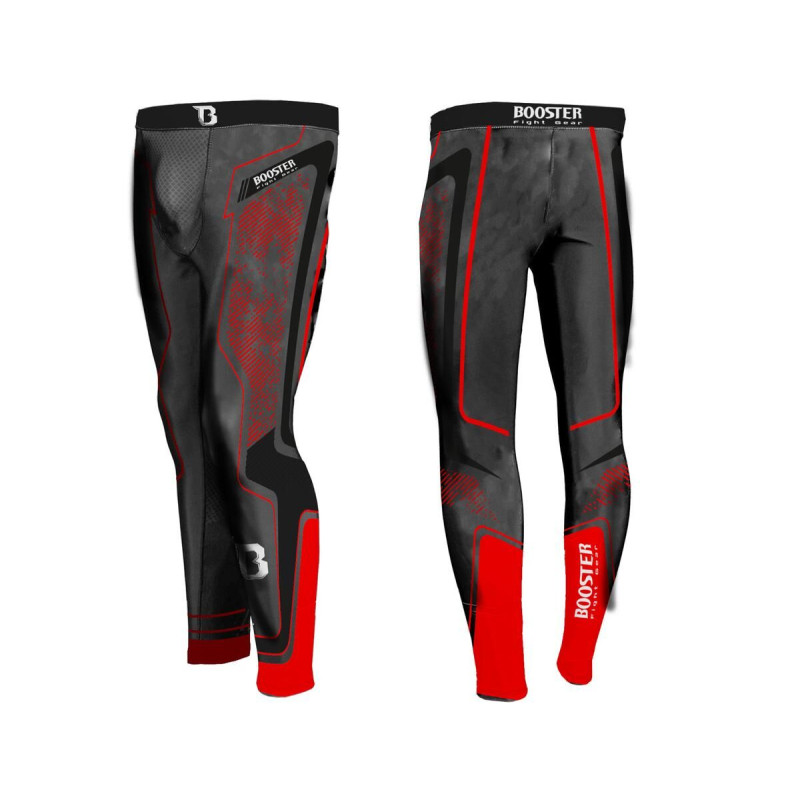 Spat Booster Fight Gear | Noir/Rouge | Delta