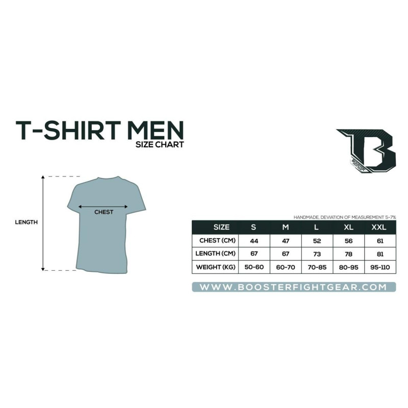 T-Shirt Booster Fight Gear | Drapeau Maroc | BFG