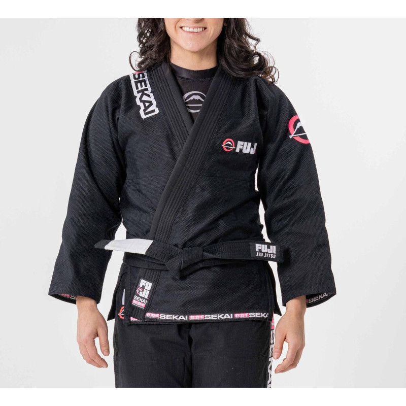 Kimono JJB FUJI Sports | Noir/Rose | Sekai 2.0 Femme
