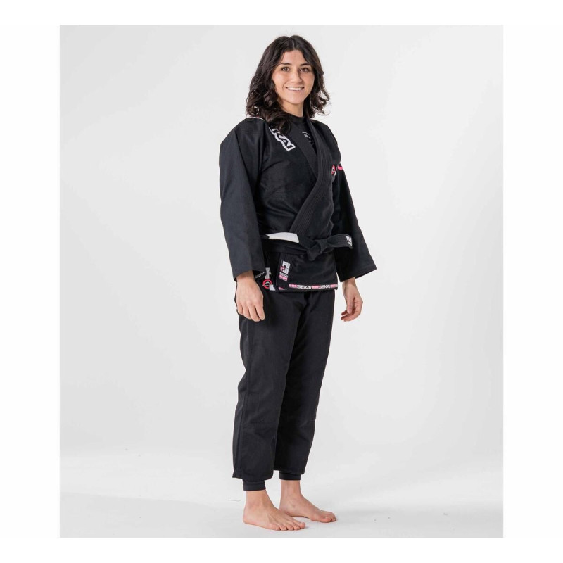 Kimono JJB FUJI Sports | Noir/Rose | Sekai 2.0 Femme