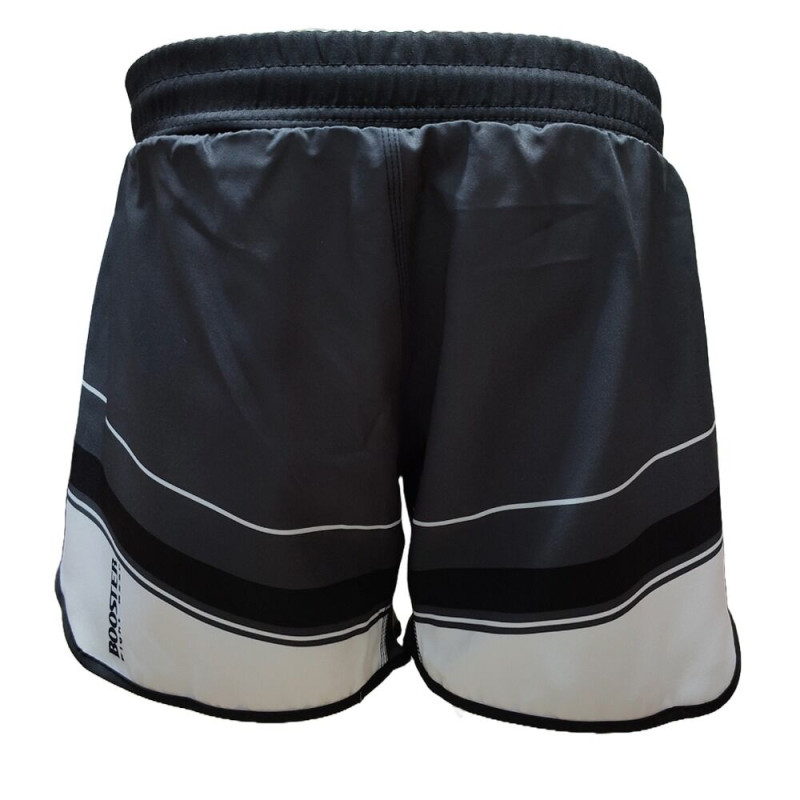 Short MMA Booster Fight Gear | Grey/White | Delta