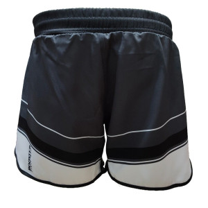 Short MMA Booster Fight Gear | Grey/White | Delta