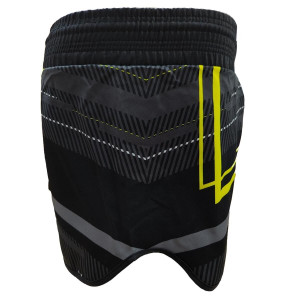 Short MMA King Pro Boxing | Black/Grey/Yellow | KPB Blade