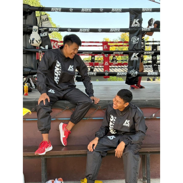 Combinaison Sudation King Pro Boxing | Noir | KPB