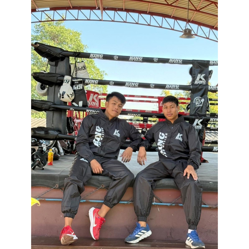 Combinaison Sudation King Pro Boxing | Noir | KPB