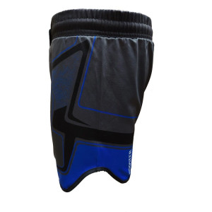 Short MMA Booster Fight Gear | Noir/Bleu | Delta