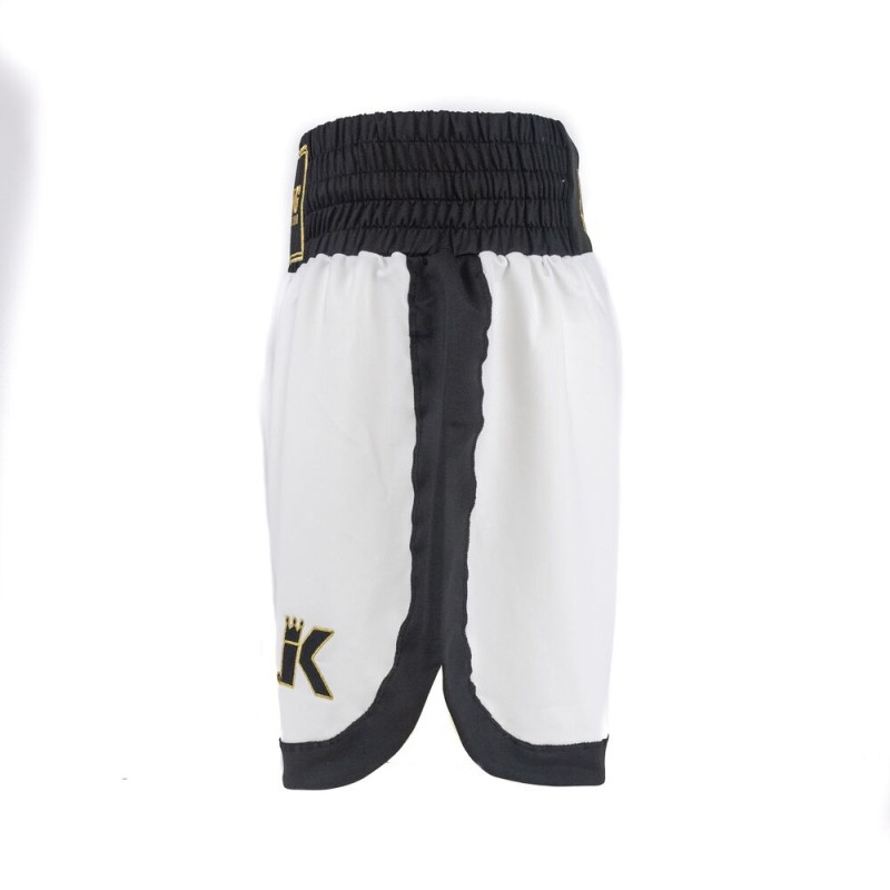 Short de Boxe King Pro Boxing | Black/White | KPB Trunk