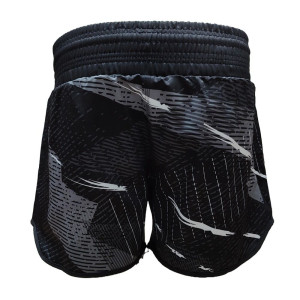 Short MMA King Pro Boxing | Black/Grey/White | Shadow