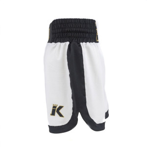 Short de Boxe King Pro Boxing | Black/White | KPB Trunk
