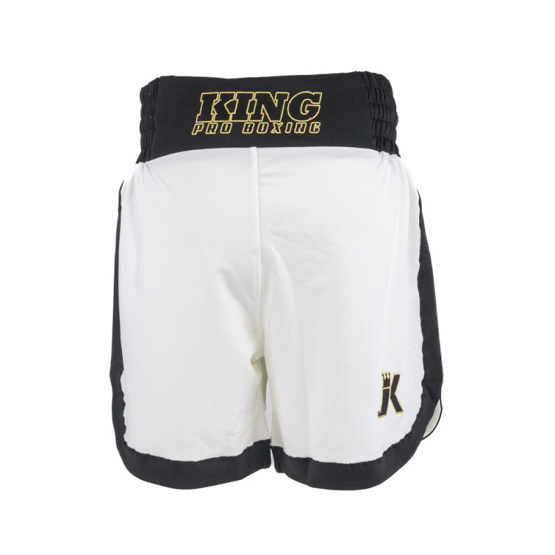 Short de Boxe King Pro Boxing | Black/White | KPB Trunk
