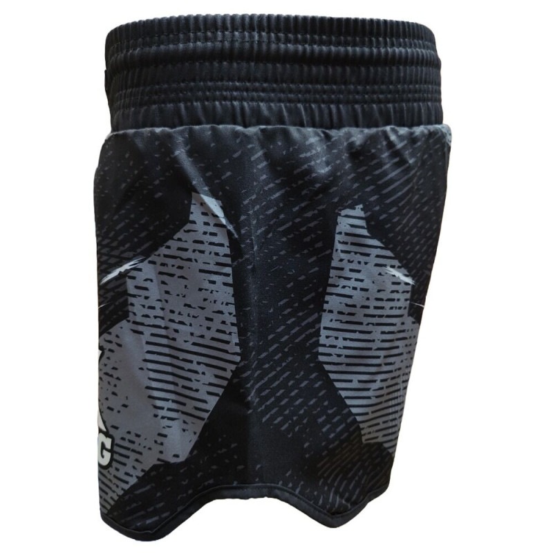 Short MMA King Pro Boxing | Black/Grey/White | Shadow