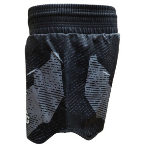 Short MMA King Pro Boxing | Black/Grey/White | Shadow