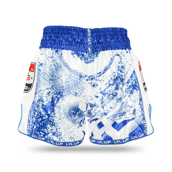 Short Muay Thai LVL UP | Blue/White/Black/Red | STADIUM 3