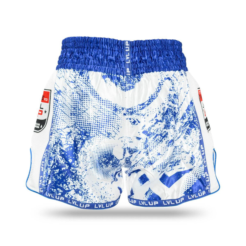Short Muay Thai LVL UP | Blue/White/Black/Red | STADIUM 3
